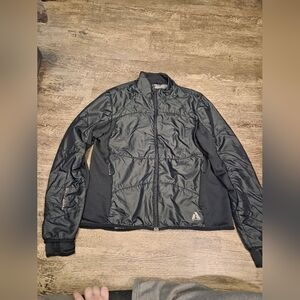 Eddie Bauer Mens XL ultra down jacket lightweight mountaineering with thumb hole